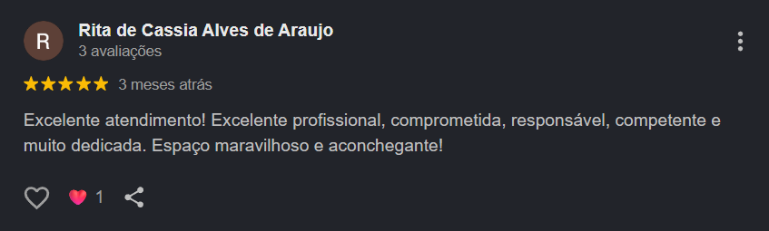 Depoimento de Rita de Cassia Alves de Araujo